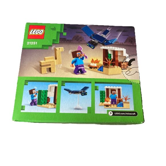 Lego Minecraft Steve's Desert Expedition Building Toy 21251 New #6 - Picture 6 of 7